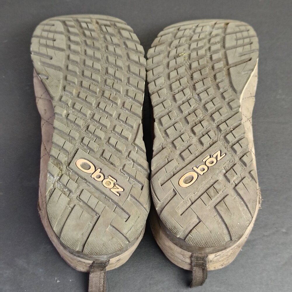 Oboz Bozeman Lows Mens Size 11 Brown Leather Hiking Trail Shoe - Picture 12 of 14